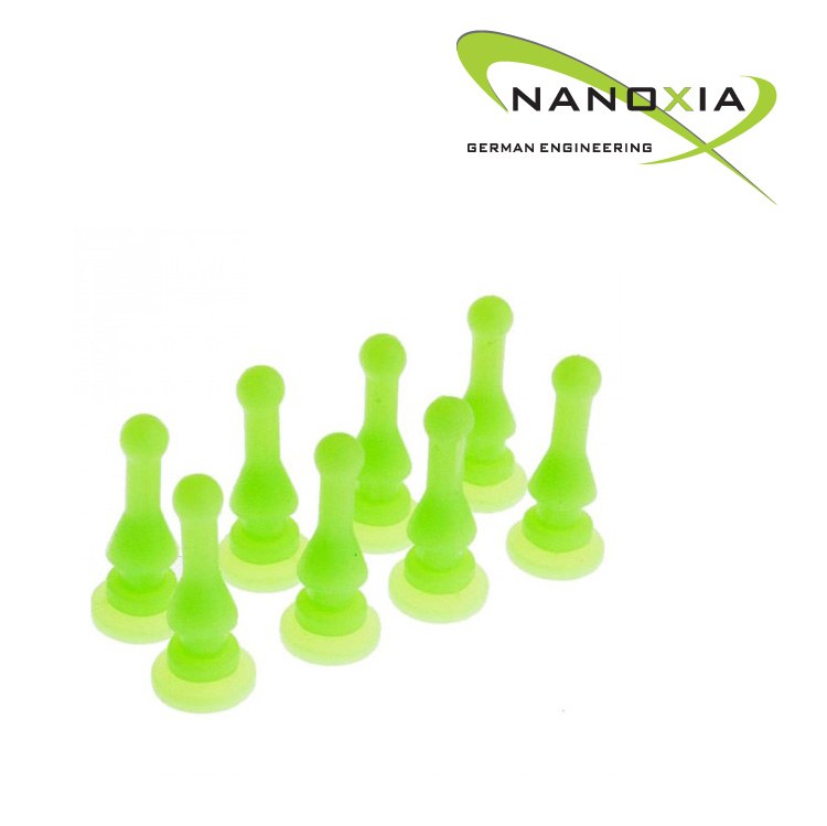 Tapones Antivibracion Nanoxia Bolts - Verde